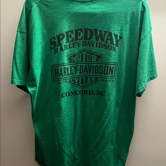 Harley-Davidson Bold Green Tee - Picture 4 of 4